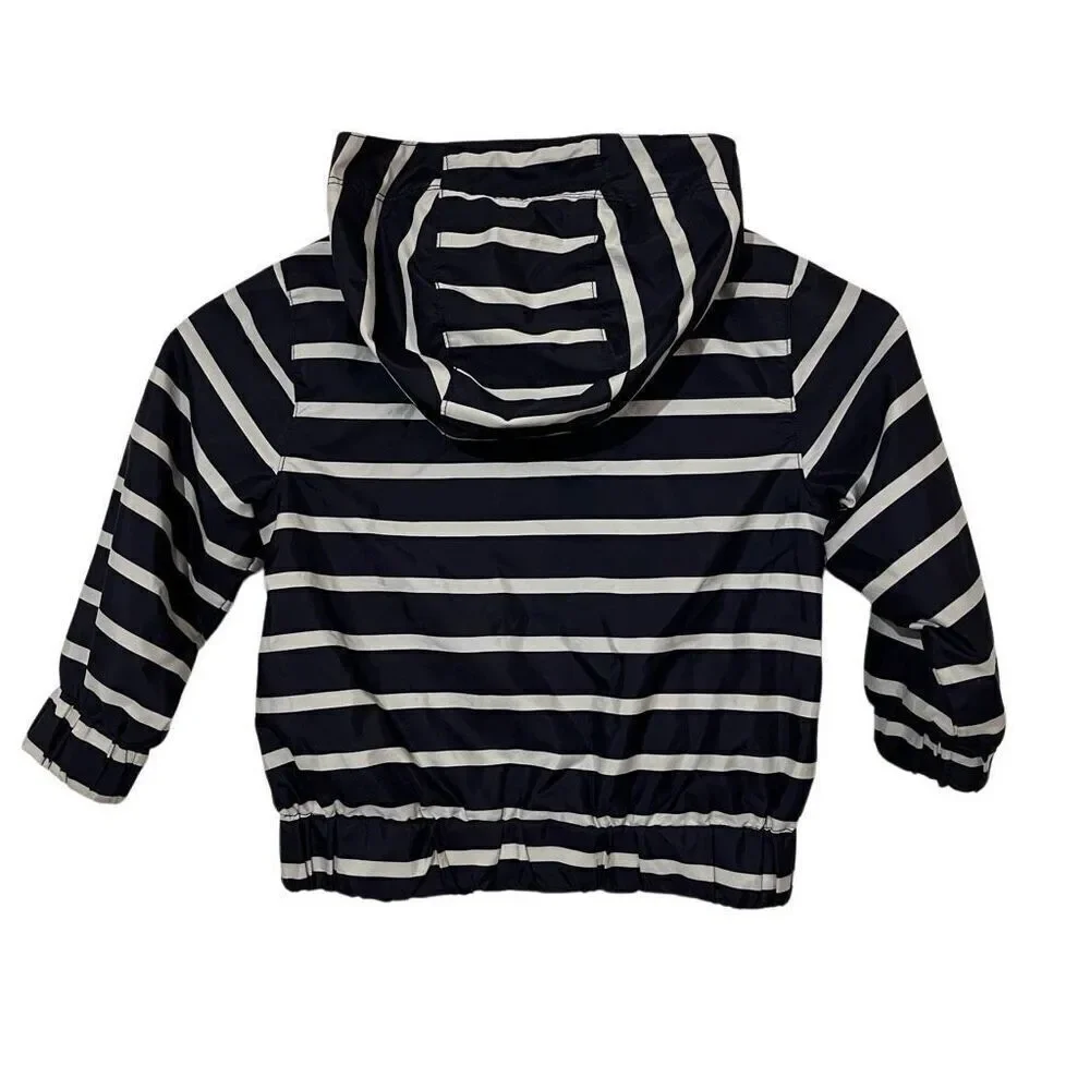 Gap Baby Half Zip Hoodie with Kangaroo Pocket Size 3